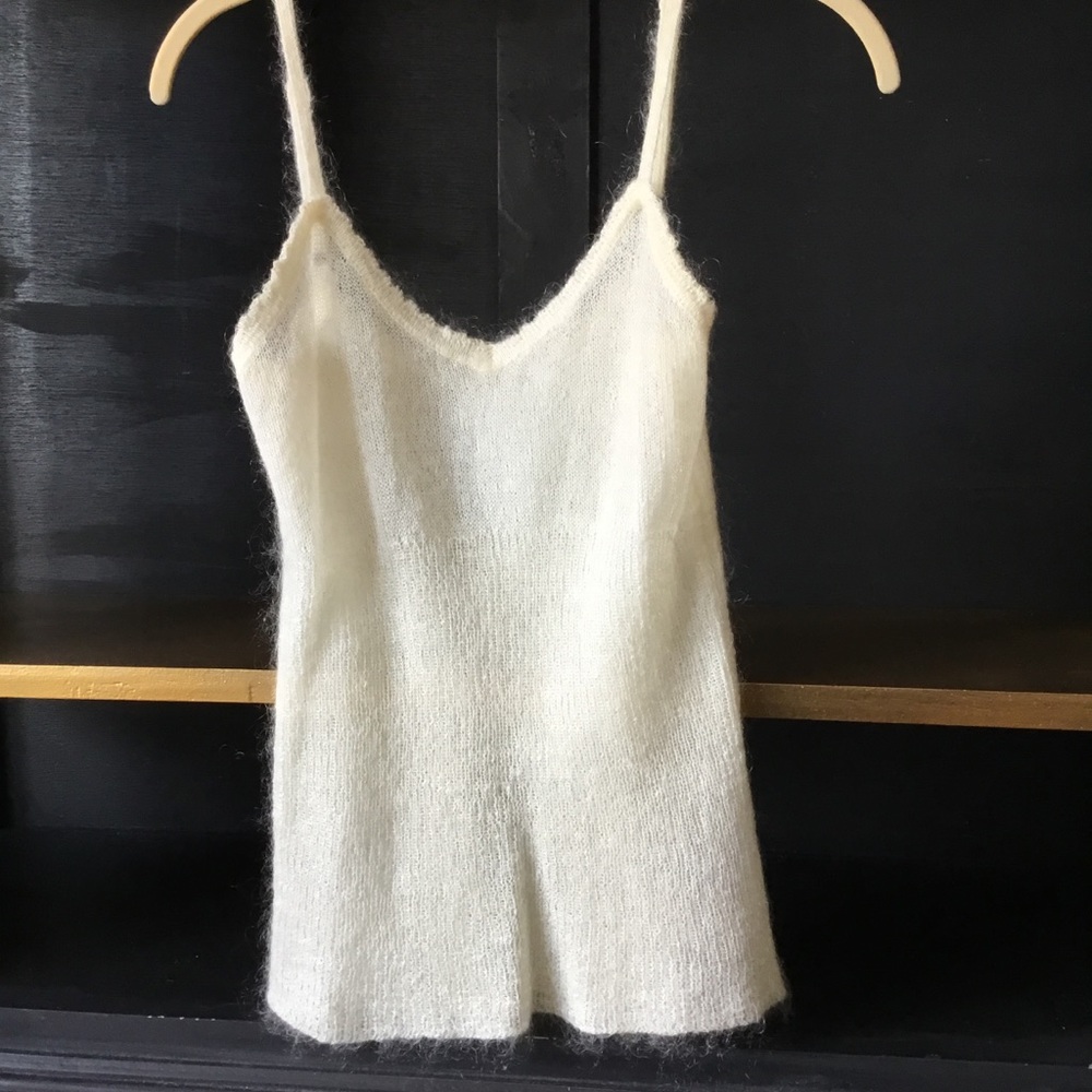 Mohair tank, great for all seasons